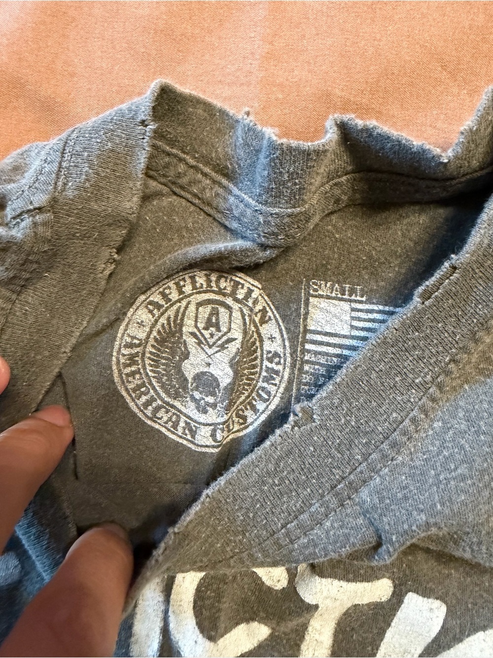 Affliction Graphic 'Motor Spirit' Short Sleeve Tee - Picture 2 of 3